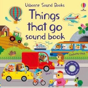 UsBorne Sound Book - Things That Go. Ages 1-4yrs